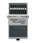 Seven-Band Graphic Bass Equalizer Pedal For Electric Bass And Electric-Acoustic Bass Boost Or Cut Tone Shaping with GEB-7 model