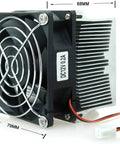 Beefed Up Aluminum Heatsink Cooling Fan With 44mm Lens 60 Degree Beam For 50W To 100W LED Chips DIY Projector Floodlight Car Lights