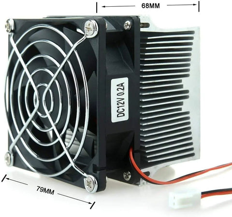 Beefed Up Aluminum Heatsink Cooling Fan With 44mm Lens 60 Degree Beam For 50W To 100W LED Chips DIY Projector Floodlight Car Lights