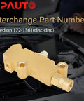 Drop Dead Cool Brass Brake Proportioning Valve Disc Front And Disc Rear Brakes Universal Fit heavy duty design on engine backdrop.