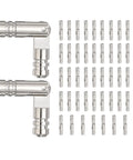50 Pcs Concealed Brass Barrel Hinges 5x30mm Dope For Jewelry Boxes And Small Woodworking Projects Hidden Barrel Hinges