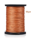 Spool of 55 yards of nylon cord for Pro Grade Leather Sewing Awl Kit With Copper Handle, 6 Needle Sizes, Nylon Cord Thread, And 2 Thimbles