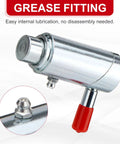 Heavy Duty 3/4 Inch Spring Loaded Twist Lock Plunger Pin With Slick Red Handle Straight Shooter Cam Latch For Towing Trucks grease fitting for lubrication