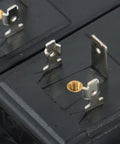 Close-up view of connectors on Four Spool 12V DC Hydraulic Solenoid Control Valve for Double Acting Cylinders with 13 GPM flow