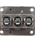 Heavy Duty Fuel Injection Pump That Runs Like Clockwork And Swaps In No Sweat Fashion On Mitsubishi S3L Engines And Cub Cadet 7000 7200 7205 Tractors Today, metallic structure showing three rollers.