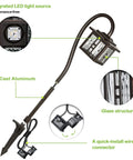 Low Voltage Pathway Lights 4 Pack EZ Install With 3W 185LM LED Landscape Lighting, Oil Rubbed Bronze Outdoor Path Lights, ETL Listed