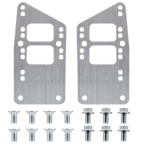 LS Swap Motor Mounts Adapter Plates Universal Swap Bracket For Small Block To LS Engine Conversion Adjustable Fit Kit