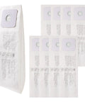 9 Pack Replacement Central Vacuum Bags For Nutone 391 And CV Series Your Go To Replacement With CV353 CV450 CV391 CV400 CV350 CV351 VX475 44186 CV352 CV653 CV750 CF3918 Models displayed in white arranged vertically.