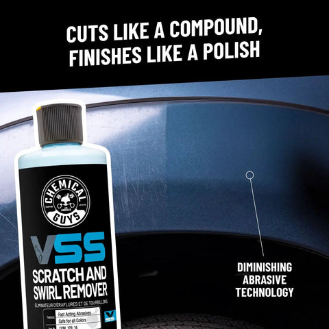 One Step Scratch And Swirl Remover Compound And Polish For Restoring Showroom Shine And Paint Clarity Car Scratch Remover bottle