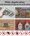 6 Pieces Stainless Steel Wire Mesh Sheets 20 Mesh Fine Screen 21x15cm Each for covering vents preventing pests.