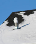 XL Sewer Vent Defroster Skewer For Pipes And Roof Vents Copper Tee Heat Conductor on snowy roof to melt ice