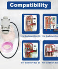 Tankless Water Heater Flow Sensor Replacement For Ecosmart ECO 18 ECO 24 ECO 27 And ECO 36 Keeps Hot Water Flowing No Fuss Install Durable Sensor For Reliable On Demand Heat, compatible sensor with cable and fittings