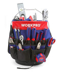 Bucket Tool Organizer With 51 Pockets Fits Three Point Five To Five Gallon Buckets Waterproof Tear Proof 600D Polyester Lightweight