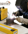 Aluminum Welding Rods E4043 Alloy For One Eighth Inch By Fourteen Inch Stick Electrodes, Smooth Melt, Stable Puddle in use