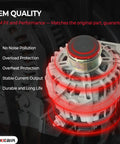 2.5L Alternator Replacement For Nissan Altima 2007 To 2012, Sentra 2007 To 2012, Rogue 2011 To 2013, And Rogue Select 2014 To 2015 With Three Pin Plug Direct Fit OEM Style And Plug And Play Ready with highlights