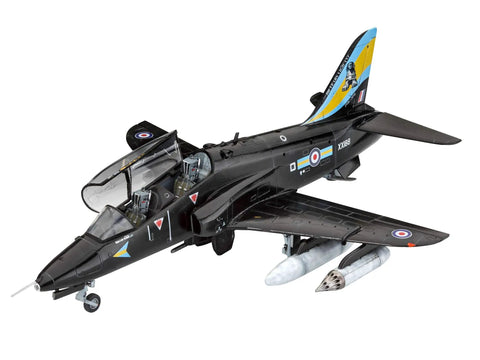 Hawk T.1 1:72 Scale Plastic Aircraft Model Kit, Easy Build for Beginners and Hobbyists, detailed black jet, 2020 Release.