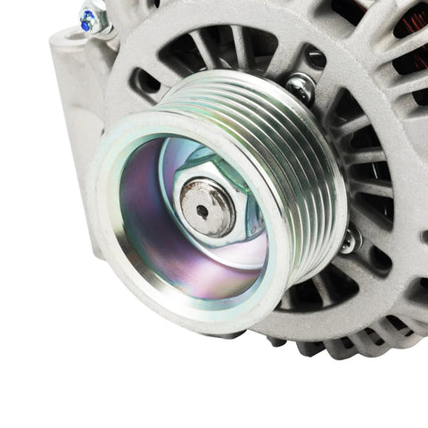 Close-up of Replacement Alternator For Honda And Acura 2.0L RSX And 2.4L CR-V 2002 2006 Direct Fit High Output