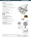 High Flow Brushed Nickel Shower Filter Replacement For Pure And Clean Bathing Experience Removes Up To 99 Percent Chlorine Iron And Impurities For A Fresh Spa Like Shower Every Day with technical specifications