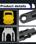 Transmission Shifter Linkage Cable Kit Replacement 5-Pcs Plug-And-Play For GM Trucks And SUVs 2004-2020 product details.