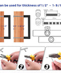 Installation guide for 30 Pack Four And A Half Inch Square Kitchen Cabinet Handles Matte Black Pulls For Cupboards And Drawers