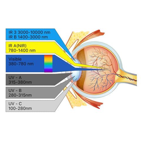 Pro Grade CO2 Laser Safety Glasses For Engravers And Cutters OD6 Plus Eye Protection With 10600nm Filter 50 Percent Visible Light Transmission Comfortable Protective Goggles For CO2 Laser Cutter And Engraver Projects