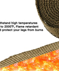 Heavy Duty Exhaust Header Pipe Replacement For Predator 420cc And GX Series Engines heat shield with flame retardant wrap