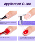 Step-by-step guide using Liquid Latex For Nails Peel Off Cuticle Guard Skin Barrier Protector For Nail Art At Home Manicure 15ml