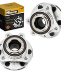 Front Left Wheel Bearing Hub Assembly For Chevy Colorado And GMC Canyon 2015 to 2022 6 Lug 4x4 Non ABS Replacement 2X 515167