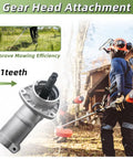 Beefed Up Gearbox Head Assembly Replacement For Echo SRM210 SRM225 SRM225i And Shindaiwa String Trimmers in use outdoors