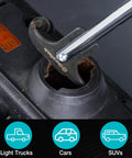 Seal Puller Tool With Dual Hook Tips And Extra Blade For Oil And Grease Seal Removal Heat Treated Steel In Use