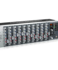 Premium 12 Input Rack Mount Mixer With XENYX Mic Preamps And British Style EQs Plus Studio Quality Multi FX Processor front view
