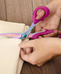 Heavy Duty Titanium Coated Stainless Steel Multi Purpose Sewing Scissors For Fabric And Leather Go To Everyday Workhorse For Tailoring Quilting Dressmaking Home Office Art And School Eight Inch, 8.3in scissors cutting fabric