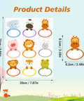 135 Jungle Animal Name Tag Stickers For Kids And Students Cute And Fun Classroom Name Labels For Back To School Easy Self Adhesive Tags For Desks Cubbies Lockers Bulletin Boards And Room Decor