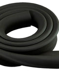 Hearth Cushion For Kid Safe Fireplace Edges And Corners, 8.33 Feet Of Soft High Density Foam Padding, Black, Made In USA