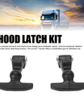 Flexible T Handle Draw Latch 46mm Rubber Grip With Stainless Steel Fasteners For Boats, Automobiles And Tool Boxes showcased