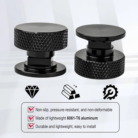 Pro Grade Aluminum Black Anodized Welding Hood Fasteners Kit For Pipeliner Flip Hood Headgear Replacement Screws And Hardware Built To Last 6061 T6 Aluminum Construction No Plastic