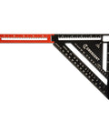 2 In 1 Extendable Layout Tool With 6 Inch Fold Out Arm, Quick Lock Release, Aluminum Construction And Corrosion Resistant Finish