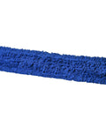 Heavy Duty Commercial Dust Mop Replacement Head Built Like A Tank With Dense Cotton Nylon Strands Runs Slick On Any Surface Industrial Janitorial Refill Universal 60 Inch Frame Takes Care Of Business Blue, long blue mop head.
