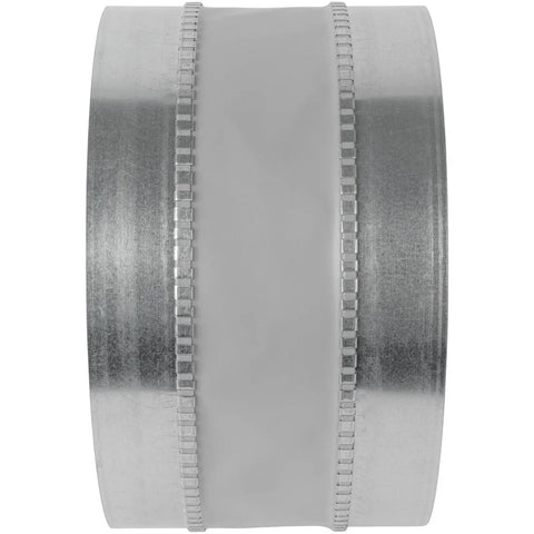 10 Inch Flexible Duct Connector For HVAC Vibration Reduction And Easy Inline Fit Heavy Duty Female To Male Duct Connection Galvanized Steel