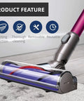 Quick Release Motorhead Cleaner Replacement For V6 Series Vacuum Heads Deep Clean Brush Head for carpets and floors