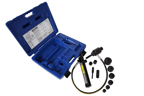 Piece Maker Hydraulic Knockout Set For One Half To Two Inch Conduits, with case and tools, 152PM.