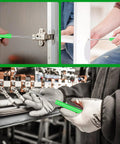 12 Pack Green Pocket Screwdrivers Magnetic Mini Tops With Single Blade Head For Mechanical And Electrical Work 5.3 Inch