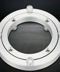 Heavy Duty Swivel Base Turntable Kit For Glass Granite Or Wood Tables Aluminum Alloy Rotating Plate Hardware 32 Inch Diameter