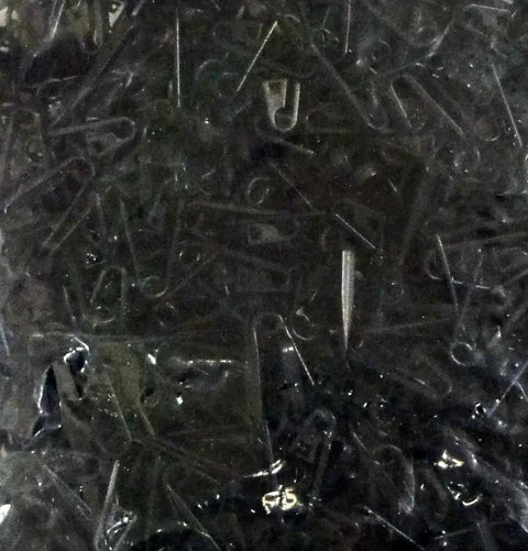 Top Shelf Black Plastic Safety Pins For Garment Labels And Hang Tags Bulk Pack Of One Thousand Hella Smooth Clothing Fasteners Sweet Setup Go To Apparel Accessory