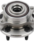 Front And Rear Wheel Hub And Bearing Assembly For Ford Edge Flex Taurus Police Interceptor Sedan Lincoln MKS MKT MKX 2WD And AWD Models Pair Bolt On Easy Install Heavy Duty OE Replacement Direct Fit
