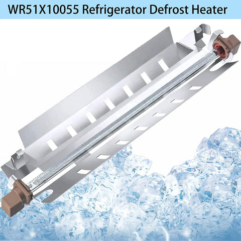 Plug And Play Complete Refrigerator Defrost Heater Kit With Temperature Sensor And Defrost Thermostat Replacement Set Includes WR51X10055