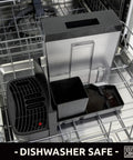 Get That Fresh Barista Hit Without The Hustle Using This Automatic Espresso Coffee Machine Loaded With A Built In Grinder And Auto Milk Frother For Slick Bean To Cup Brewing And Smooth Flavor Daily in a dishwasher.