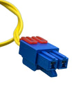 Direct Replacement Refrigerator Temperature Sensor For DA32-00011C, Fits DA32-00011D AP4140996 PS4140515 OEM-Grade Accuracy, Keeps Fridge Fresh, 12 Month Warranty And USA Support blue sensor connector with yellow wire