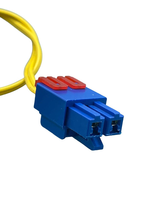 Direct Replacement Refrigerator Temperature Sensor For DA32-00011C, Fits DA32-00011D AP4140996 PS4140515 OEM-Grade Accuracy, Keeps Fridge Fresh, 12 Month Warranty And USA Support blue sensor connector with yellow wire