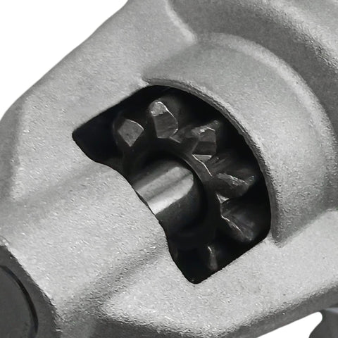 Close-up of gear detail on New Starter Motor Replacement For 35 HP Briggs And Stratton Vanguard V Twin 32 HP Air Cooled Marine Engine Fits 845760 845640 845761 807383 809054 428000 0230 84006533 SND0529 41052156 Drop In Ready Boat Motor Starter